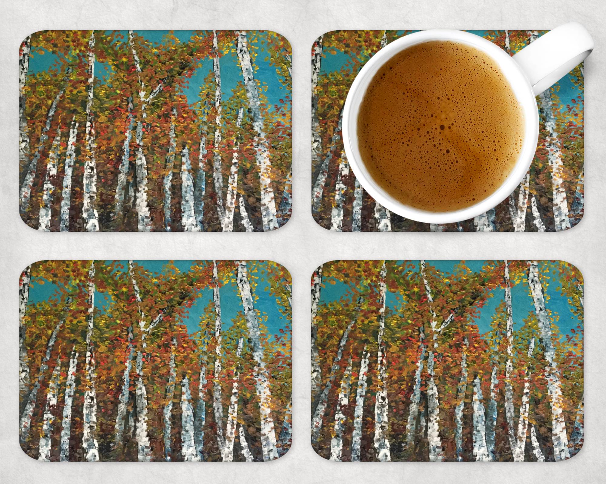 Birch Forest Coasters